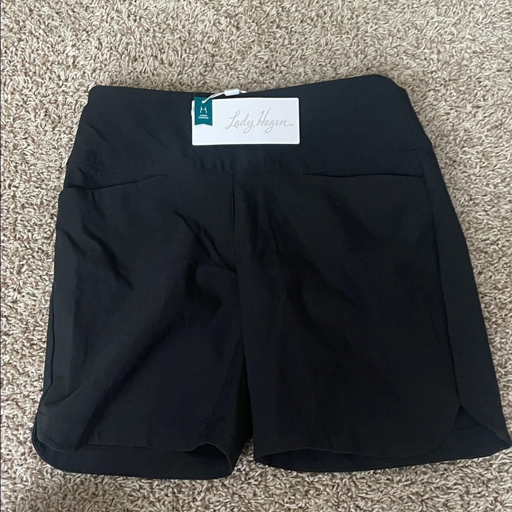 Lady Hagen Women's Athletic Black Shorts